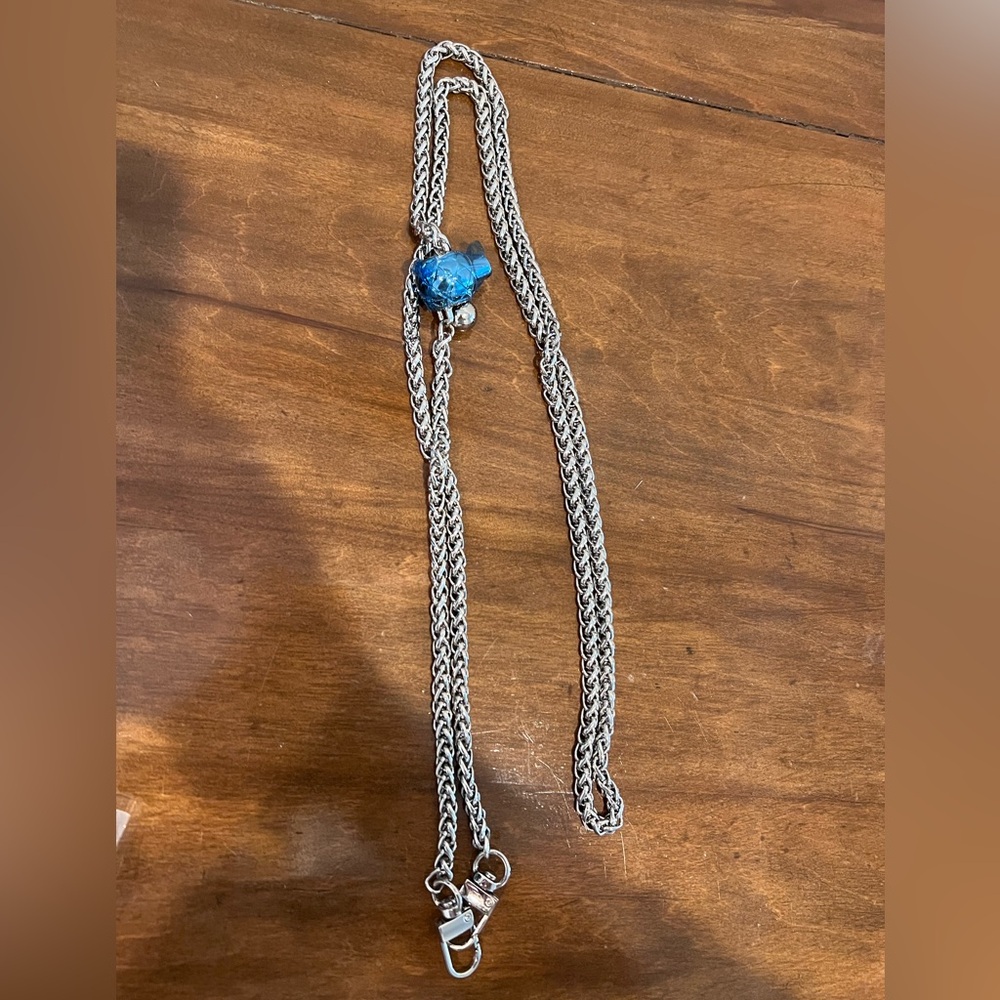 New crossbody silver bag chain